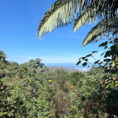 Paysage de Minca dans les montagnes de la Sierra Nevada de Santa Marta